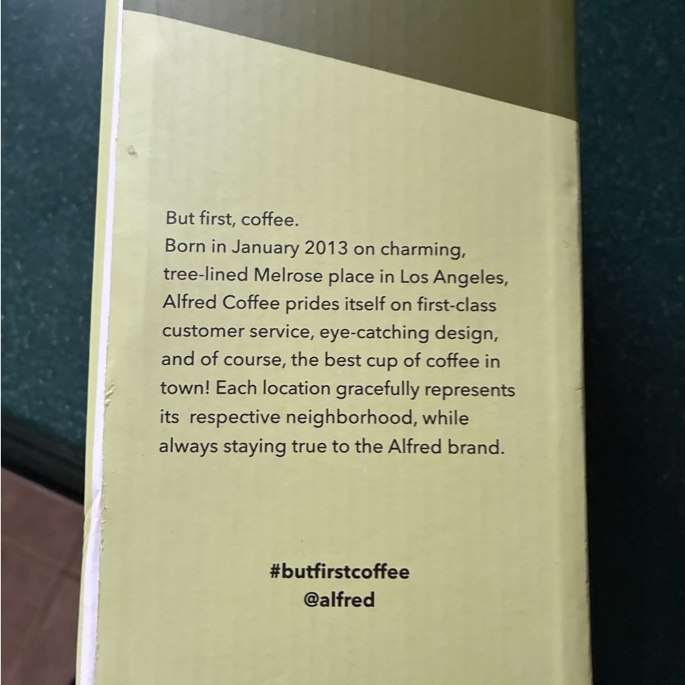Alfred Olive Coffee Accessory - Picture 2 of 2